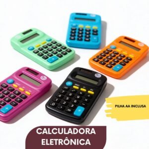 Calculadora simples colorida